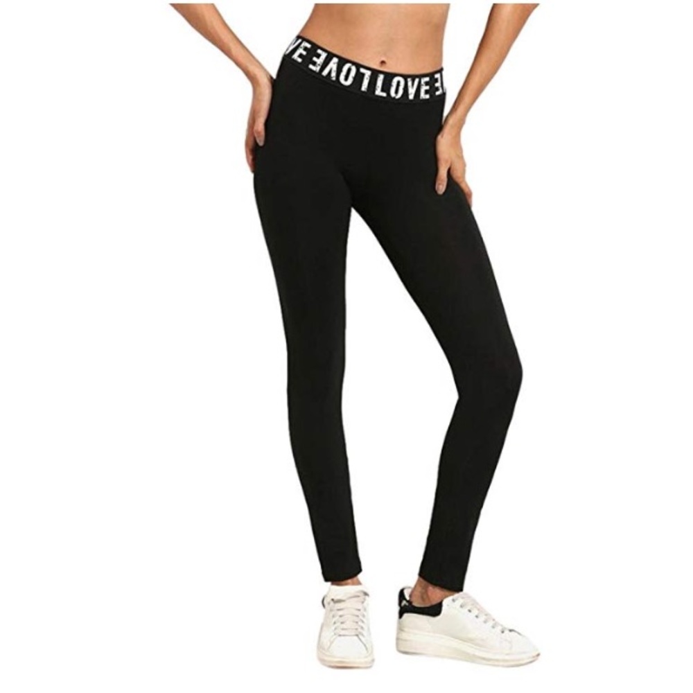 LOVE Leggings ONE LEFT (fits a M/L) - Picture 6 of 7